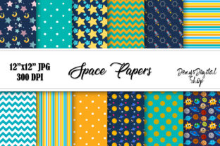 Download Space Digital Scrapbook Papers, Downlaod - Scrapbook papers Collection