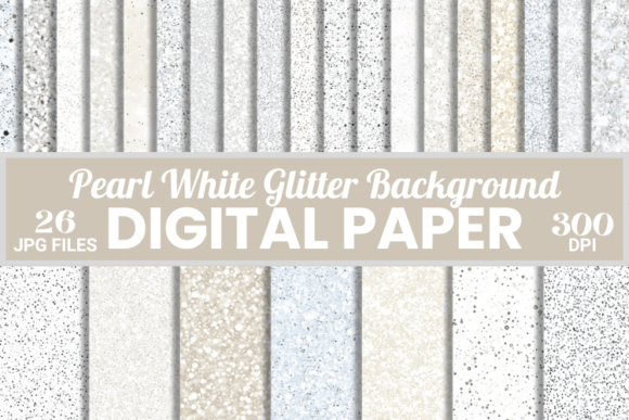 Download Pastel Pearl White Glitter Background - Glitter background Collection