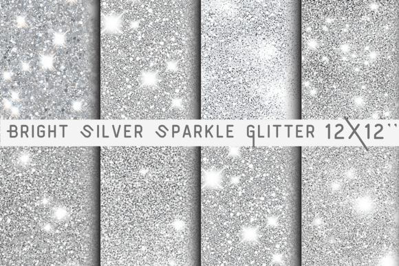 Download Bright Silver Sparkle Glitter Background - Glitter background Collection