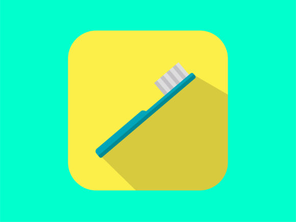 Download Icon Standart Toothbrush Simple - Standart Collection